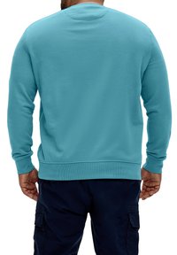 s.Oliver MIT LOGOPRINT - Sweatshirt - petrol