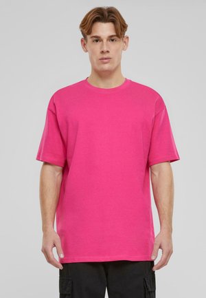 Urban Classics HEAVY  - T-shirts - hibiskuspink