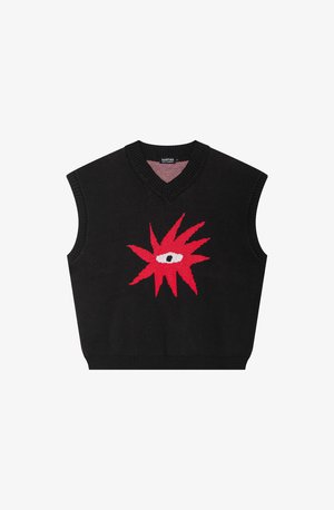 Kaotiko TRICKY LOVE UNISEX - Striktrøje - black