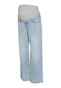 VMMTESSA WIDE - Relaxed fit jeans - light blue denim