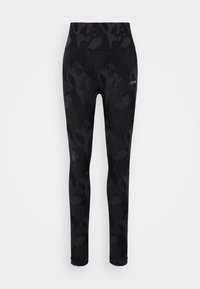 CAMO SEAMLESS - Legingi - dark grey