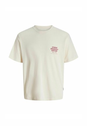 Jack & Jones, Plus Size - Printtipaita - antique white
