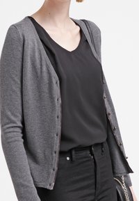Esprit Collection Chaqueta de punto - anthracite