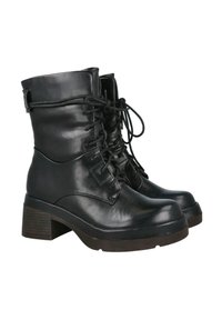 Azarey Botines con plataforma - black