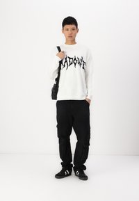 Only & Sons ONSRANDY LIFE CREW - Pulover - cloud dancer/black