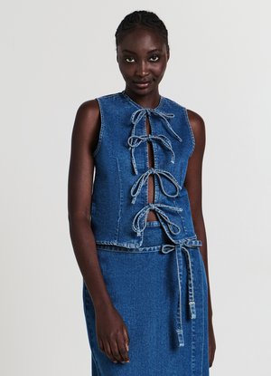 Calliope Smanicato - blu denim medio