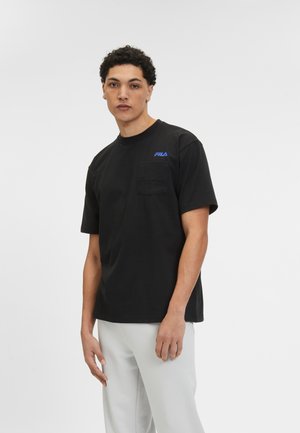 BALZO CHEST POCKET - T-Shirt print - black