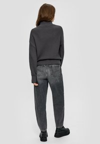 QS IM LOOSE FIT - Strickpullover - dunkelgrau
