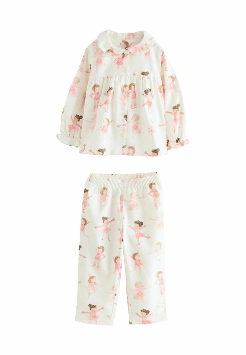 Next REGULAR FIT - SET - Pigiama - ecru/pink ballerina