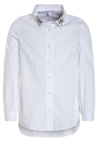 Patrizia Pepe BLOUSES - Skjortebluser - white