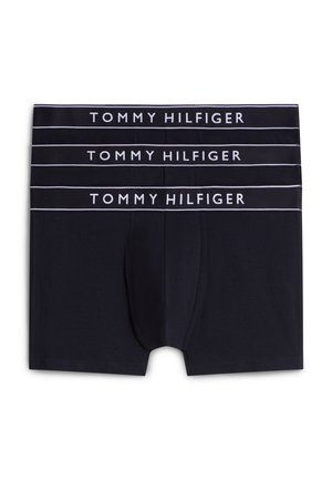 Tommy Hilfiger, 3-PACK ESSENTIAL LOGO WAISTBAND TRUNKS - Kurze Boxershorts - navy blue