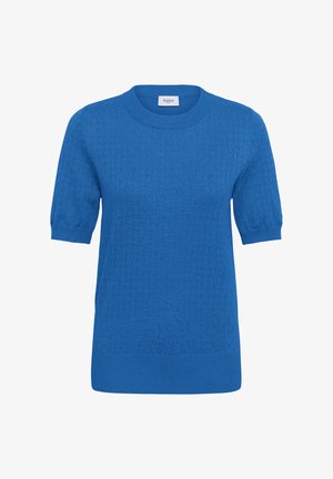 Saint Tropez, MILASZ POINTELLE SS PULLOVER - Tricou cu imprimeu - campanula melange