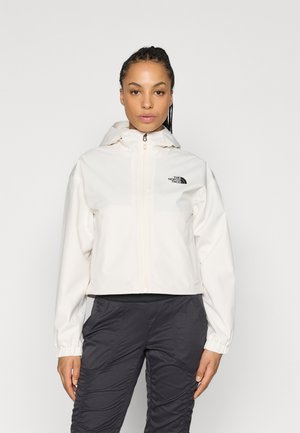 W QUEST CROPPED JACKET - Impermeabile - white dune