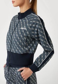 Guess LOGO 4G - Sweater met rits - blu