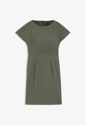 BOSS, Robe fourreau - dark green eight