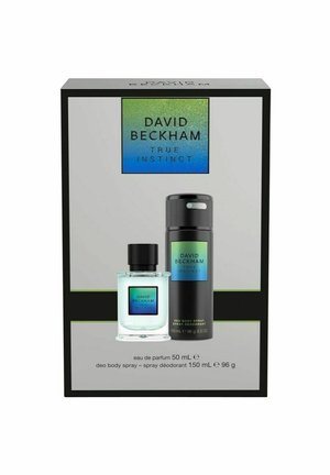 GIFTSET DAVID BECKHAM TRUE INSTINCT EDP 50ML + DEO SPRAY 150ML - Doftset - silver