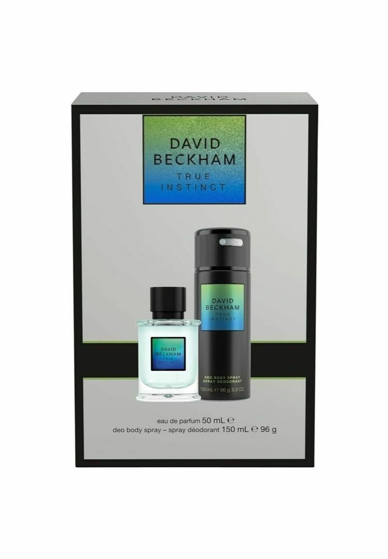 David Beckham Fragrances GIFTSET DAVID BECKHAM TRUE INSTINCT EDP 50ML + DEO SPRAY 150ML - Duftsæt - silver