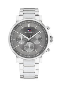 Tommy Hilfiger - TYSON - Kronograf - silver-coloured, grey Miniaturebillede 1