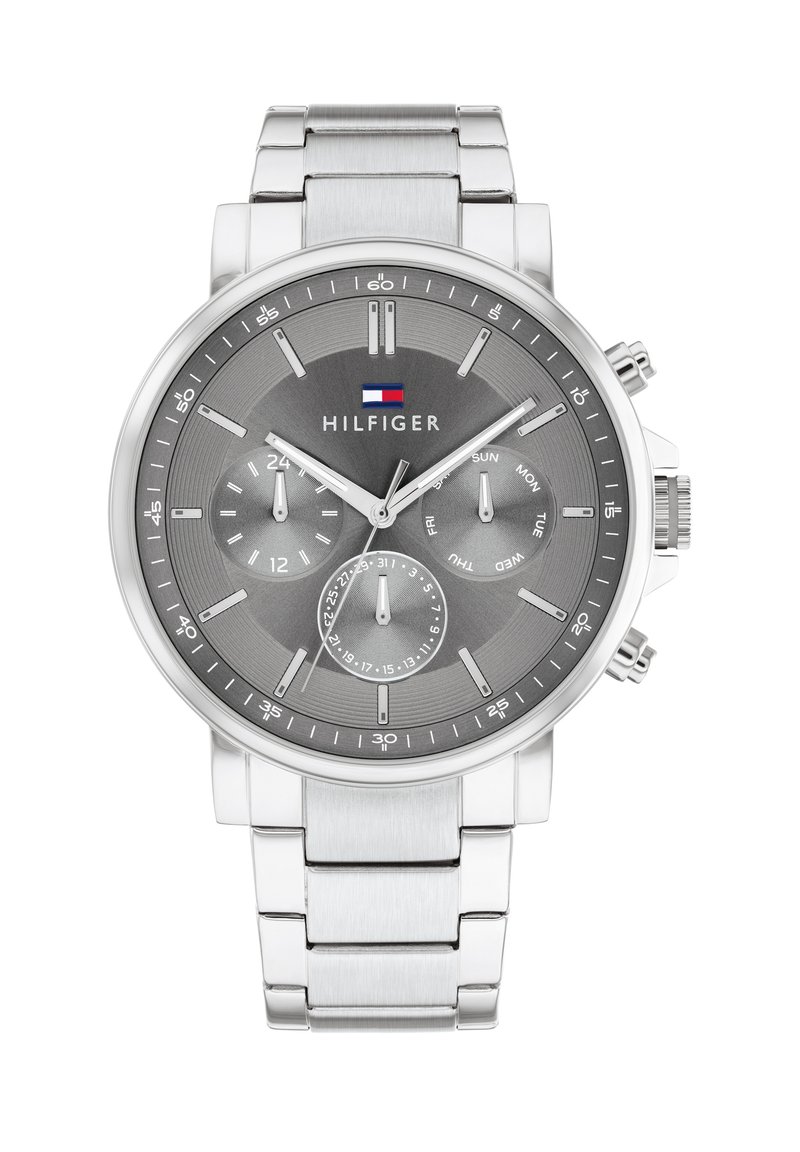 Tommy Hilfiger - TYSON - Kronografklockor - silver, grey, Förstora