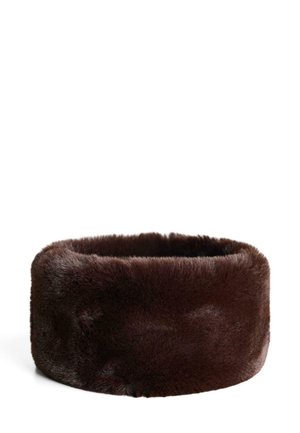 Ear warmers - dark brown