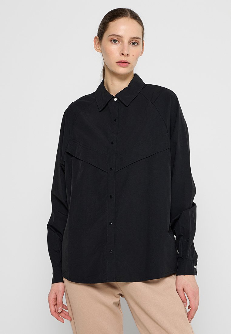 Champion Overhemdblouse zwart Champion Overhemdblouse zwart