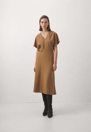 ARIANA - Jumper dress - camel