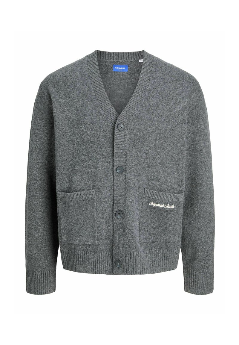 Pull Cardigan Volcom En Coton Bio Noir - Taille L/54, Manches Longues Brodées