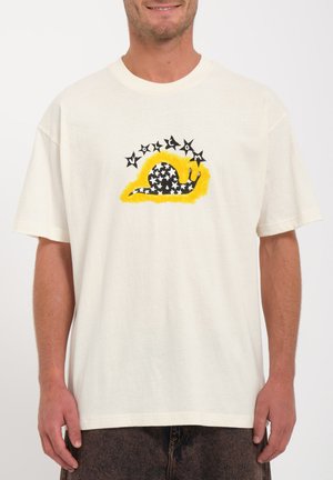 Volcom SHORT SLEEVE  - Camiseta estampada - dirty white