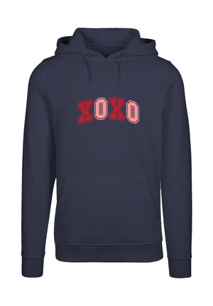 XOXO VARSITY COLLEGE STYLE VALENTINSTAG - Hoodie - navy