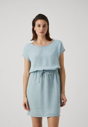 ONLPEMA MAY DRESS - Dongerikjole - light blue denim