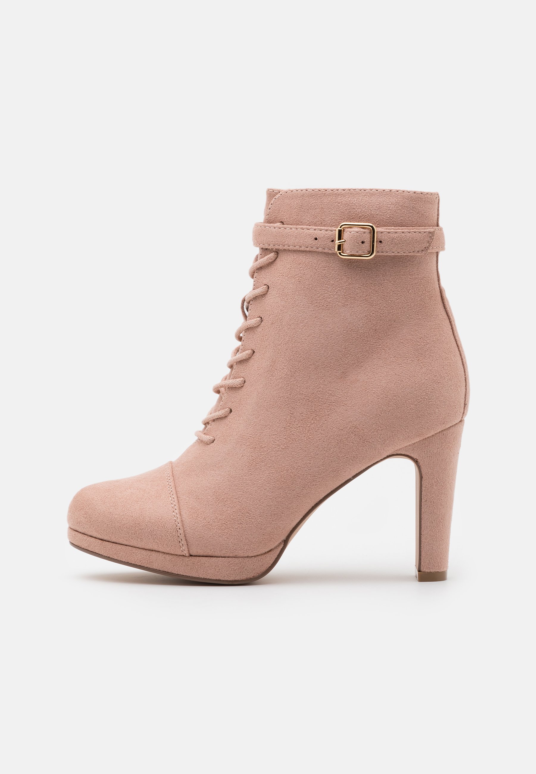 Anna Field Wide Fit Veterboots - nude/Nude - Zalando.nl