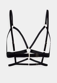 Bluebella SIMONE OPEN SOFT BRA - Triangel-BH - black/gold