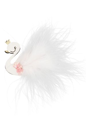 MIT SCHWAN 2ER SET - Haar-Styling-Accessoires - gold coloured/ light pink/ white