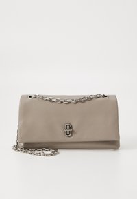 THE DUAL CHAIN MINI BAG - Sac bandoulière - cement