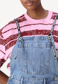 Karl Lagerfeld Jeans DUNGAREE - Kombinezon - light blue stone