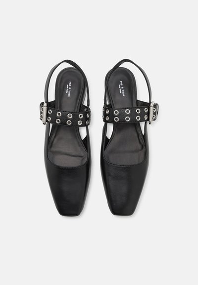 rag & bone ASTRA SLINGBACK - Sapatos sem atacadores - black