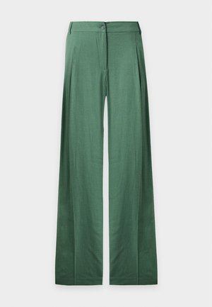 Vero Moda Curve, VMCMALA WIDE PANT - Pantalon classique - laurel wreath
