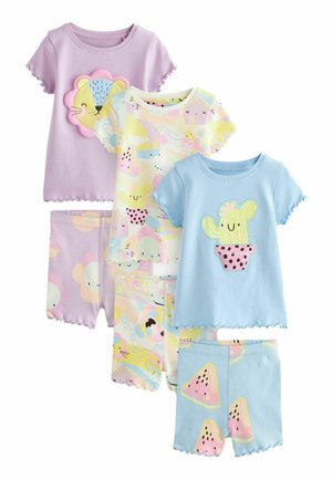 3 PACK REGULAR FIT SET - Nachtwäsche Set - purple character