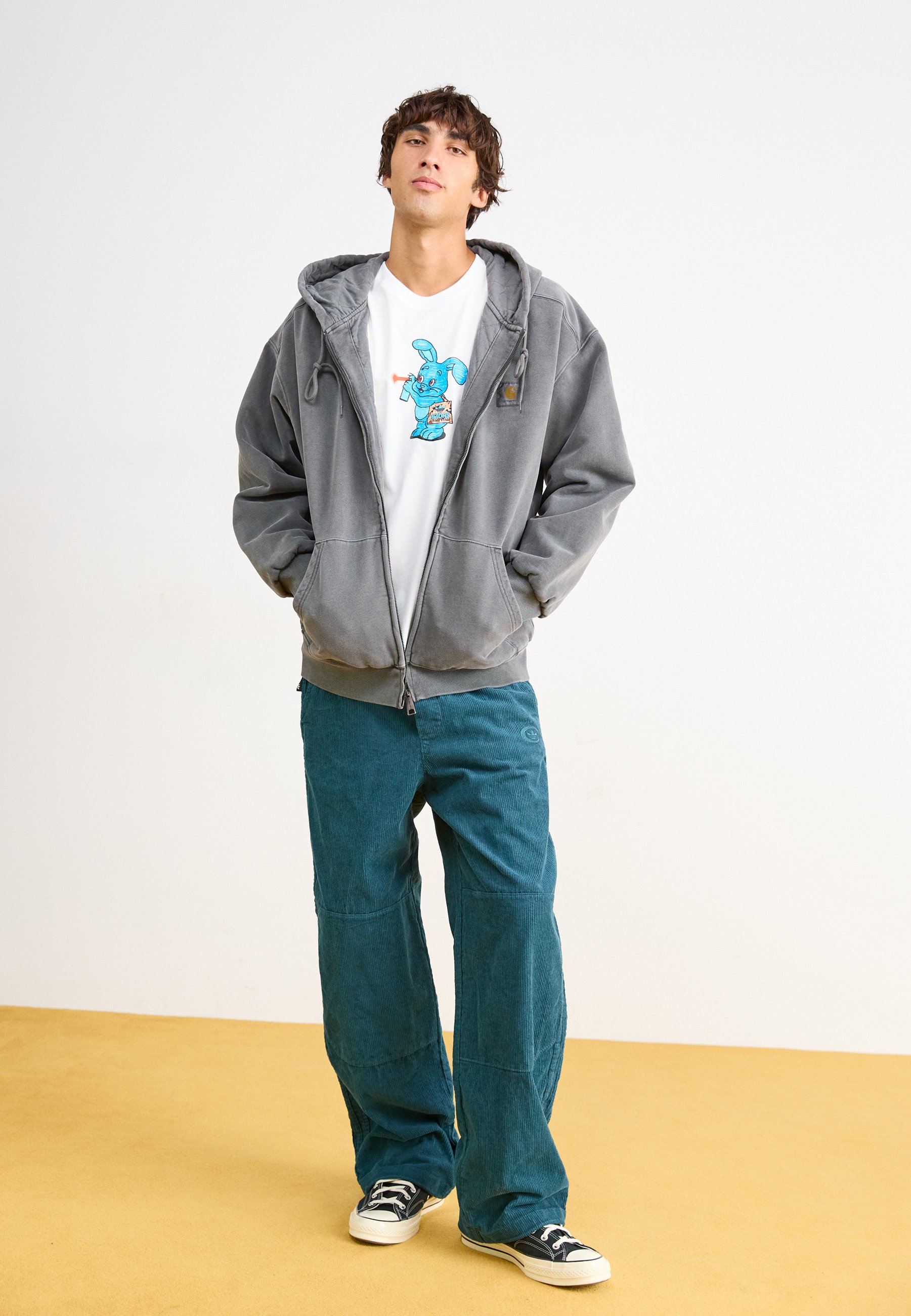 【Carhartt】 ★ HOODED VISTA GARMENT DYED SWEATSHIRT ★ Carhartt WIP Hooded Vista Jacket Garment Dyed Aura | Cultizm