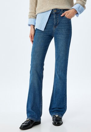 Bootcut-farkut - blue