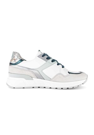 Sneaker low - weiss mint argento