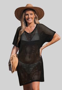 Cupshe CHIC CROCHET BEACH  - Complementos de playa - black