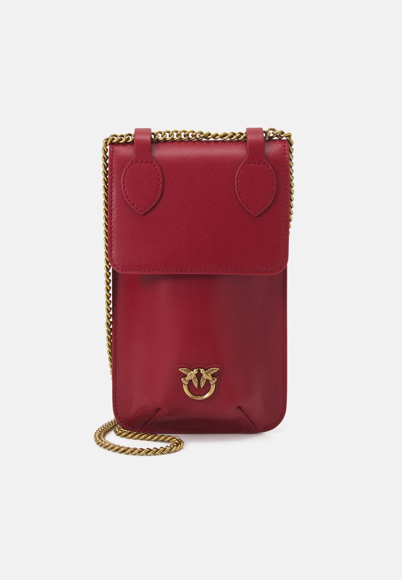 Pinko IXIA PHONE HOLDER SIMPLY Sac bandoulière rosso granata