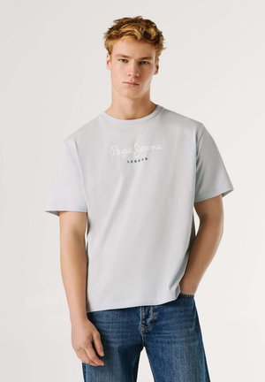 EGGO  - T-shirt con stampa - bleach blue