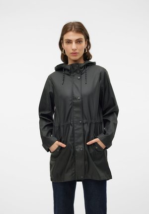 Vero Moda, MALOU COATED JACKET NOOS - Водоустойчиво яке - black