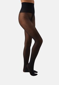 DORIS DOTS 40 DEN - Tights - black