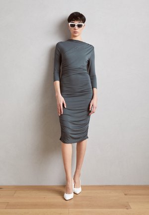 Vestito di maglina - dark grey