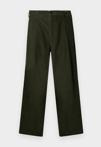 DEAN FADED PANT - Pantaloni - black olive faded wash
