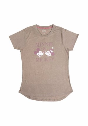 DISNEY MINNIE MOUSE - Print T-shirt - braun