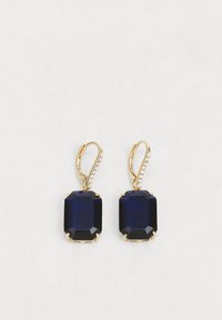 Lauren Ralph Lauren PE STONE DROP - Naušnice - gold-coloured/dark indigo